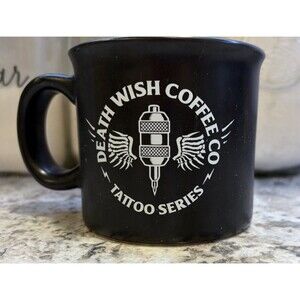 2022 DEATH WISH COFFEE TATTOO SERIES MUG Bee RARE